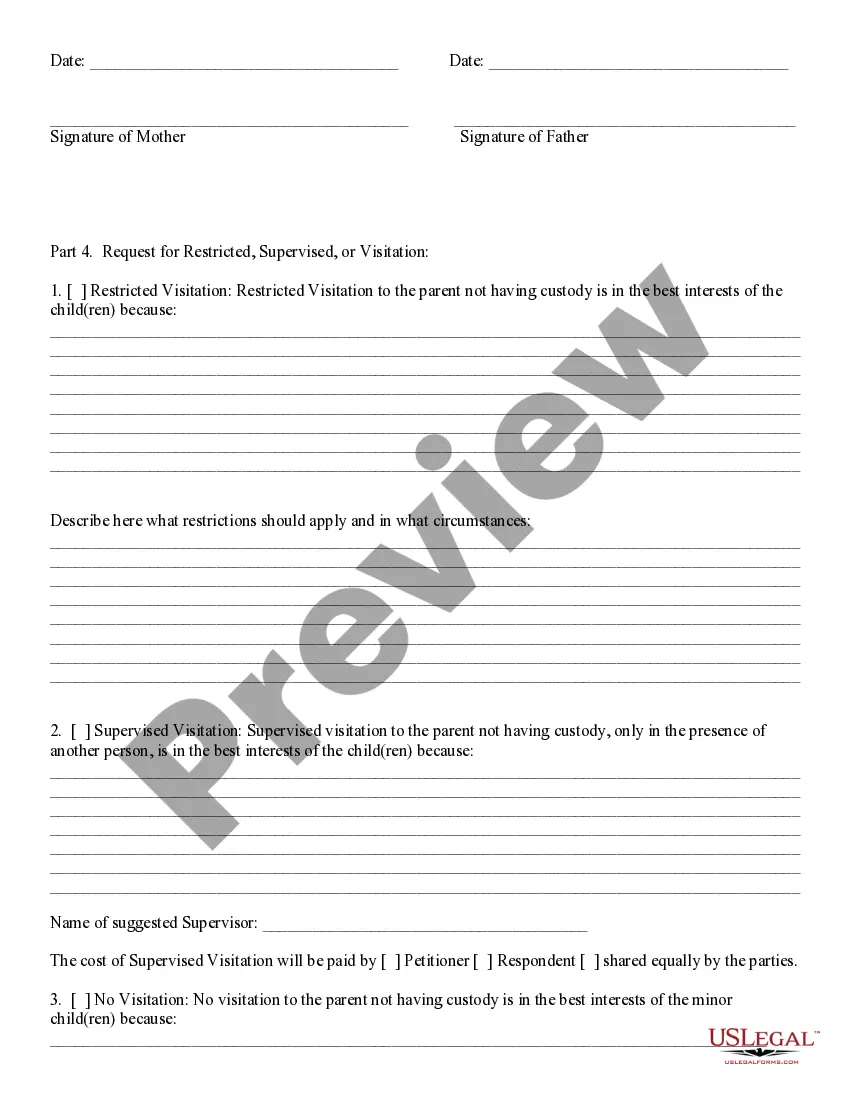 Get Parenting Plan and Guidelines Preview Parenting Plan and Guidelines