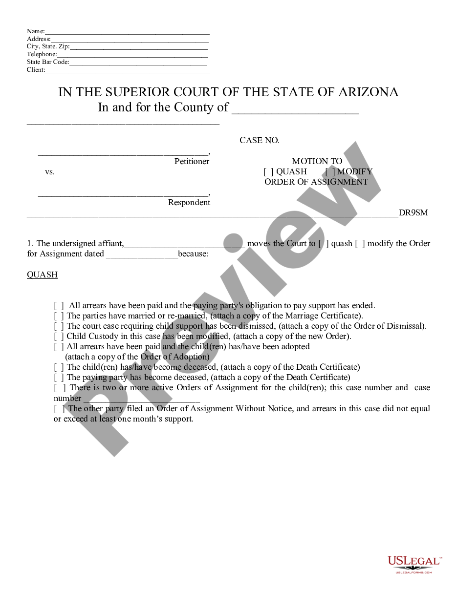 tempe-arizona-motion-to-quash-order-of-assignment-with-attachments-us