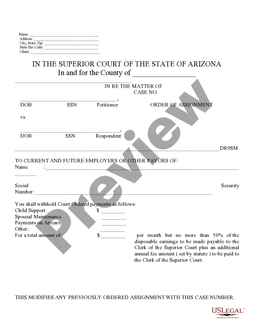 Get Motion to Quash Order of Assignment With Attachments Preview Motion to Quash Order of Assignment With Attachments