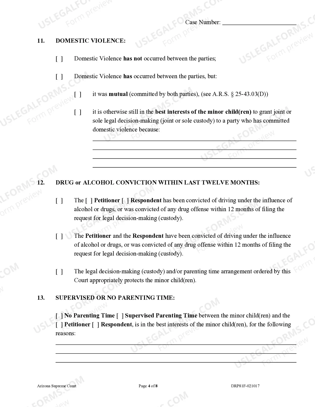 Preview Judgment and Order for Paternity