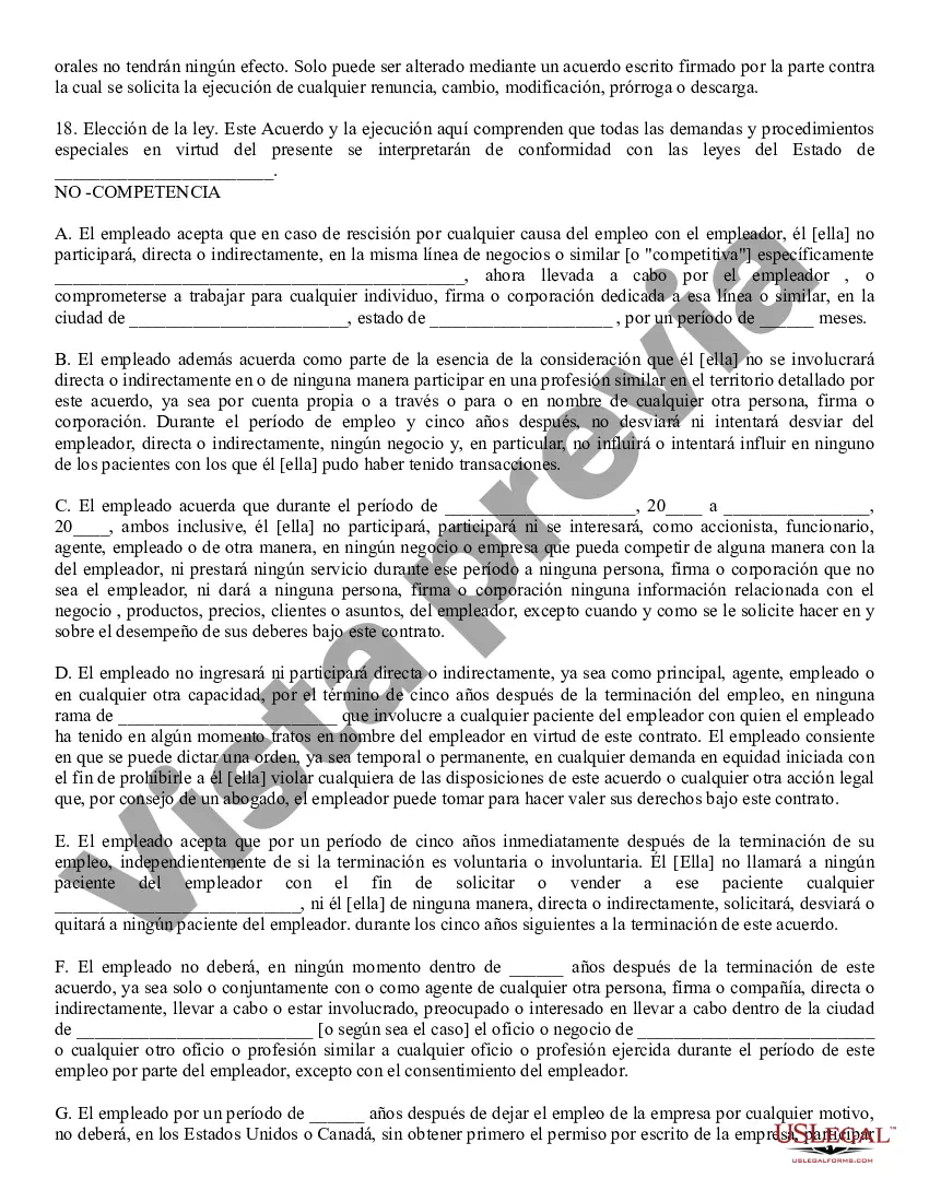 Preview Acuerdo de Empleo Arizona