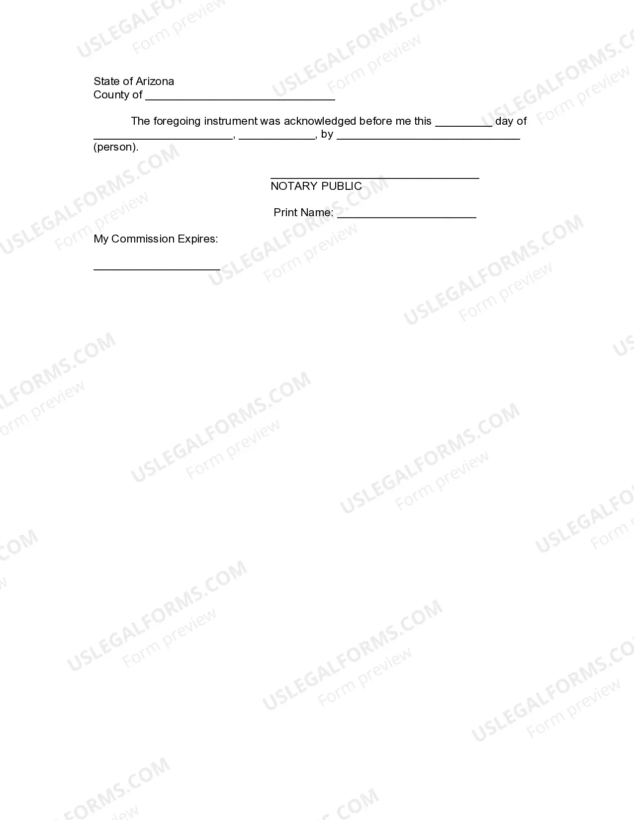 Preview Letter to Lienholder to Notify of Trust