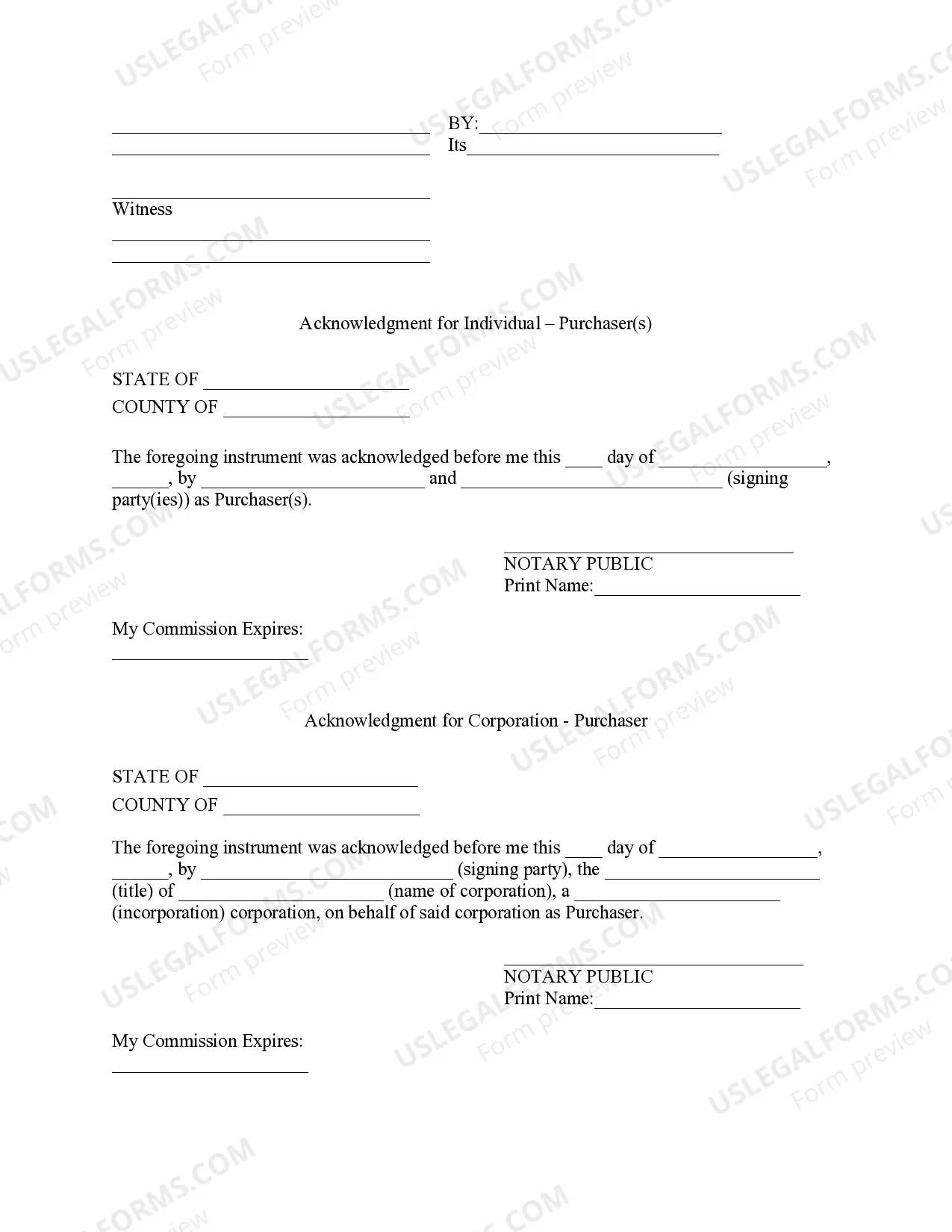 Preview Arizona Timber Sale Contract