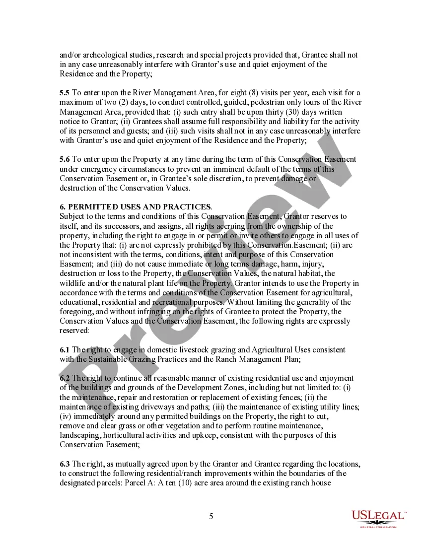 Get Conservation Easement Preview Conservation Easement
