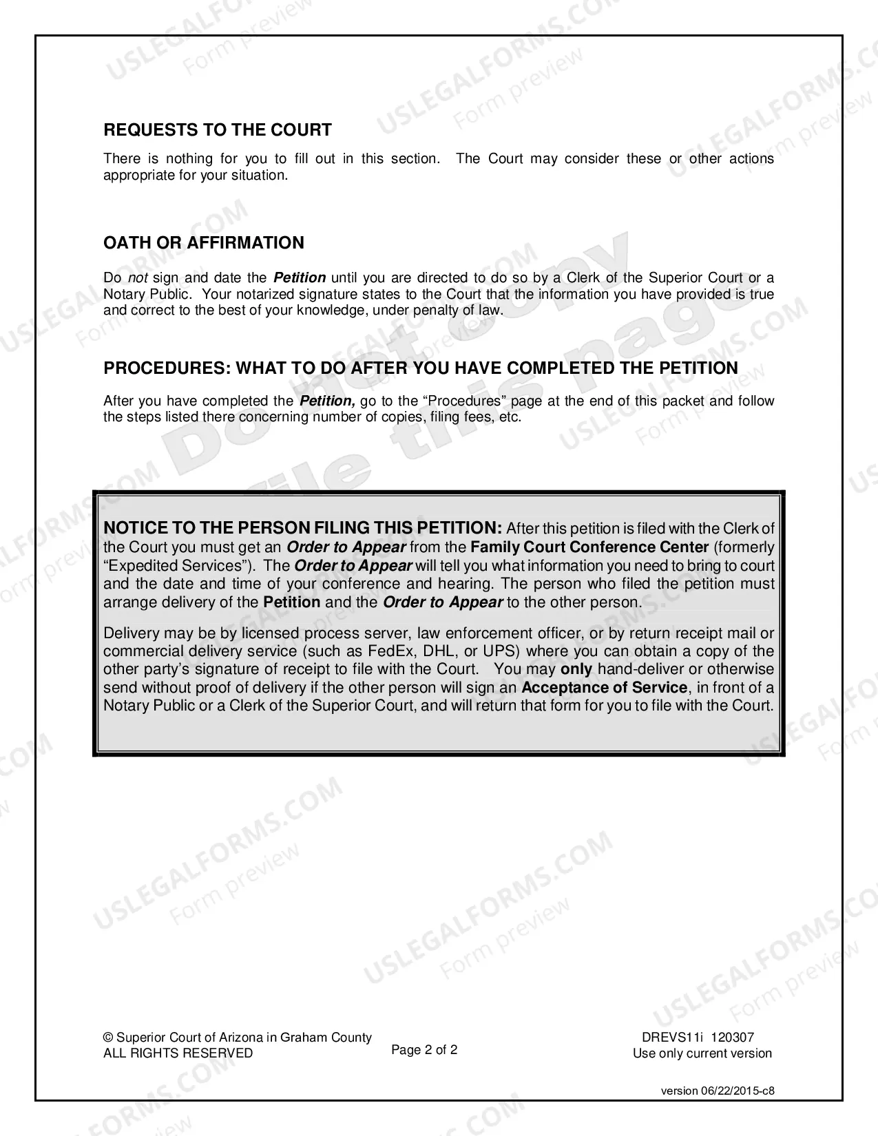 Preview To Enforce a Court Order for Parenting Time
