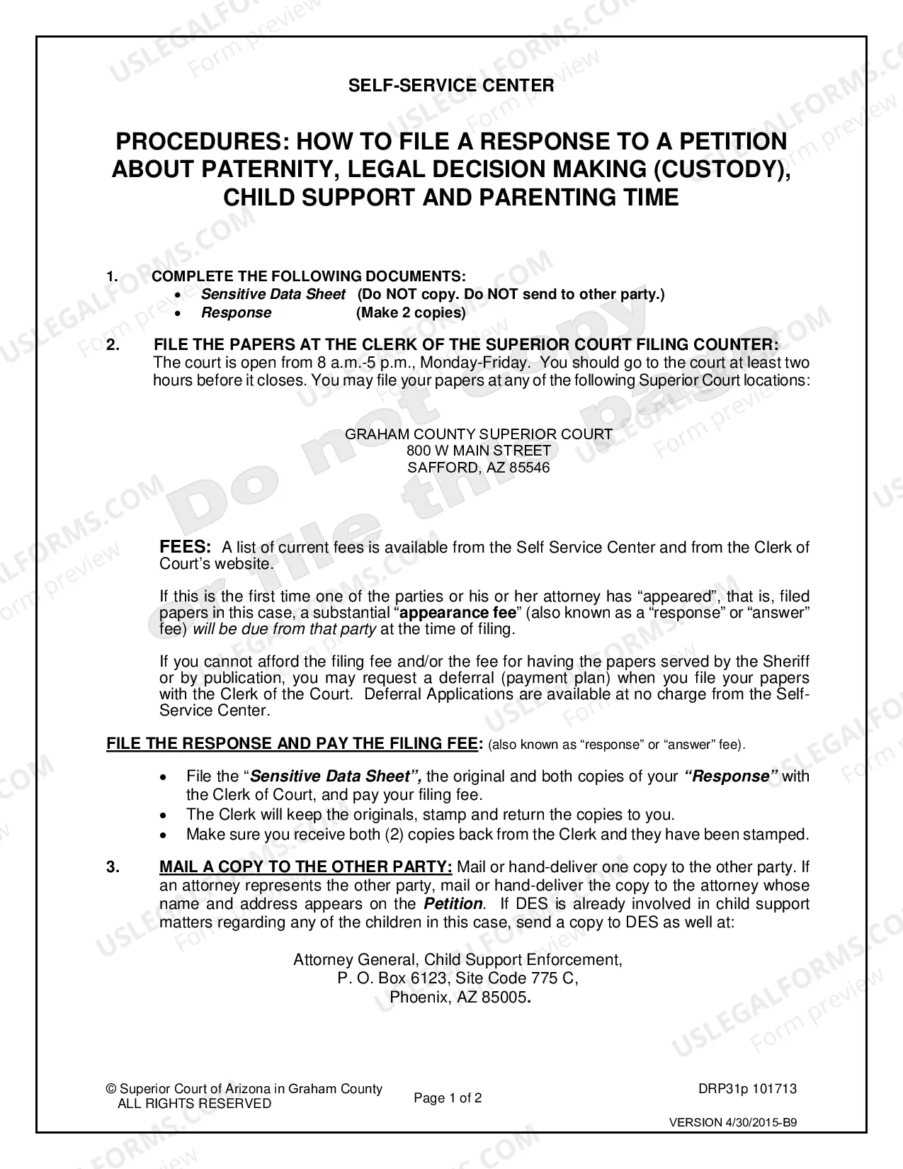 Preview Paternity Packet