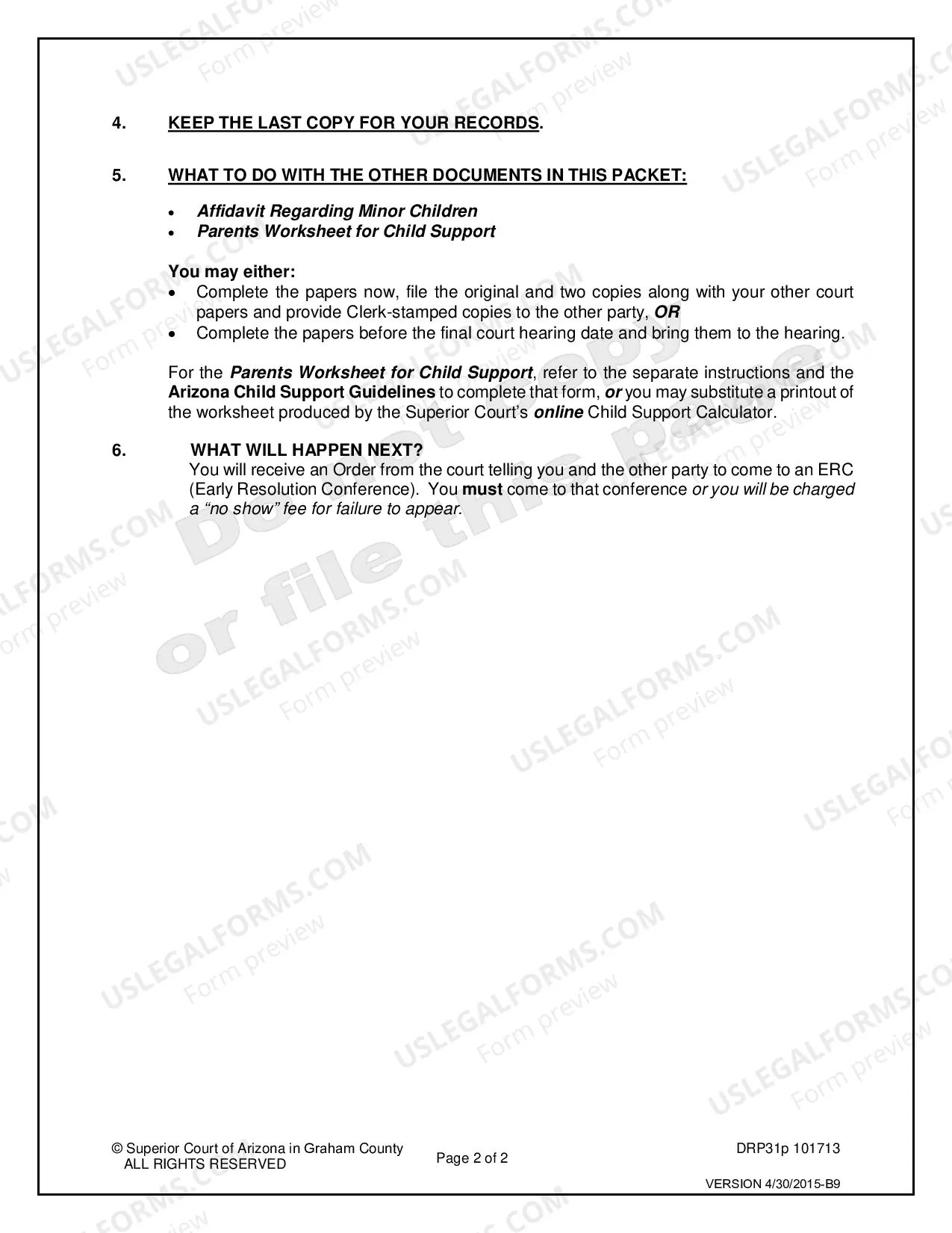 Preview Paternity Packet