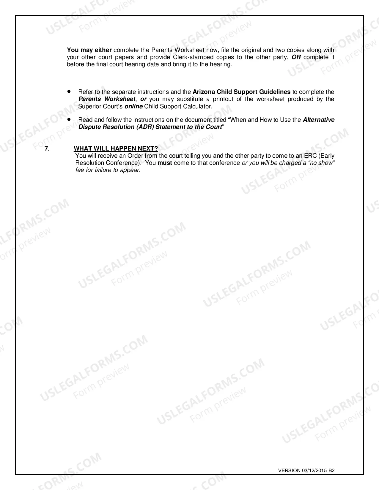 Preview Response to Petition to Establish Child Custody, Parenting Time and Support