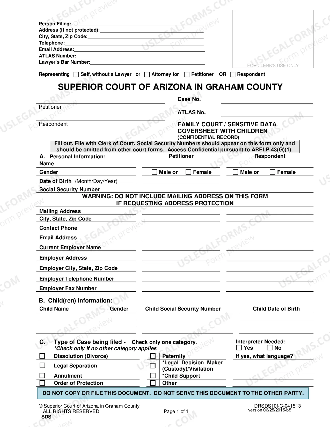 Preview Response to Petition to Establish Grandparent Visitation