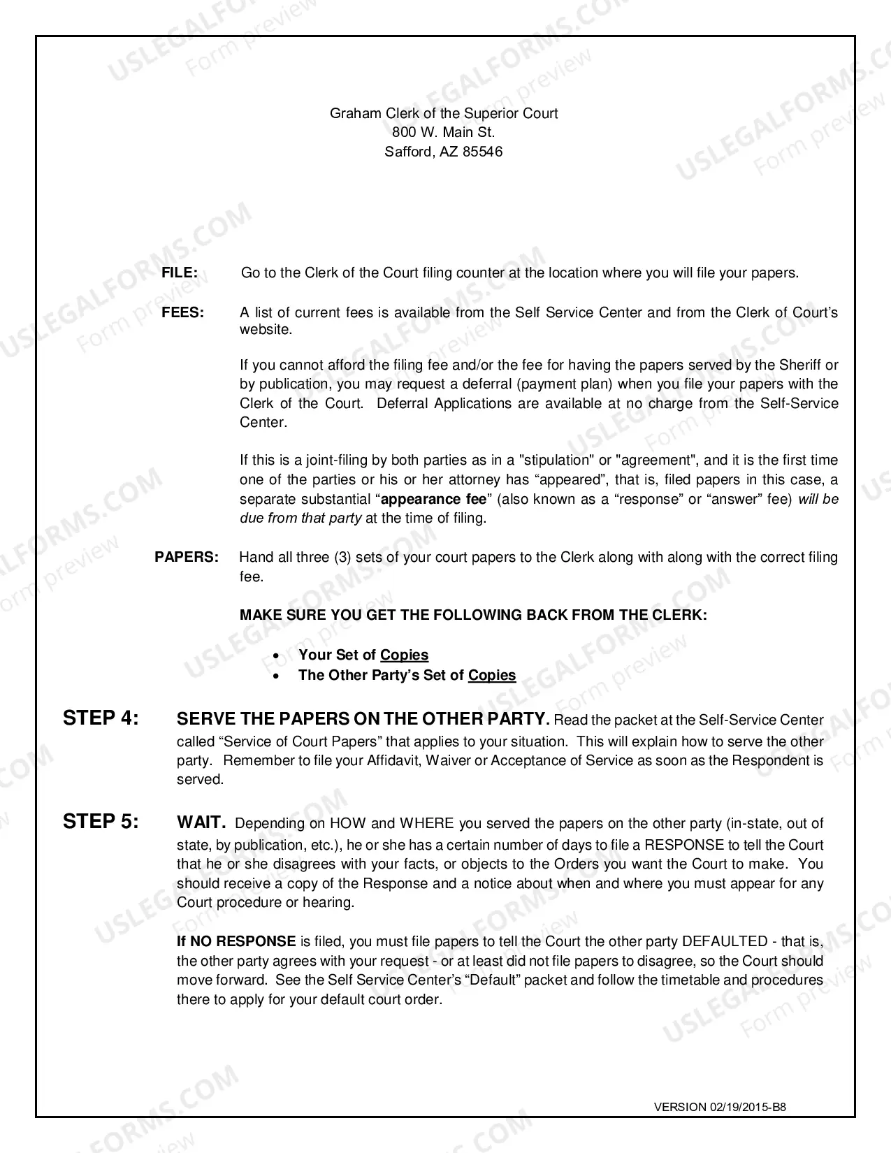 Preview Establish Paternity with Custody, Parenting Time and Child Support for Petitioner Only