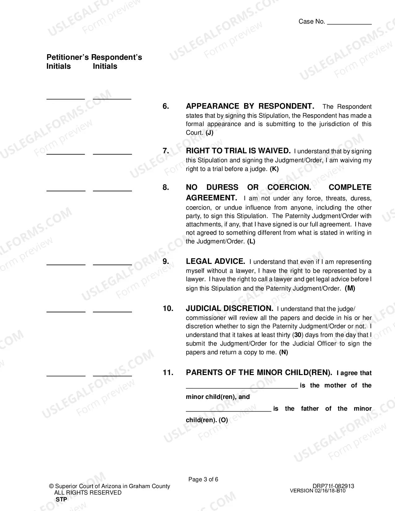 Preview Paternity Decree by Consent or Agreement of Both Parties