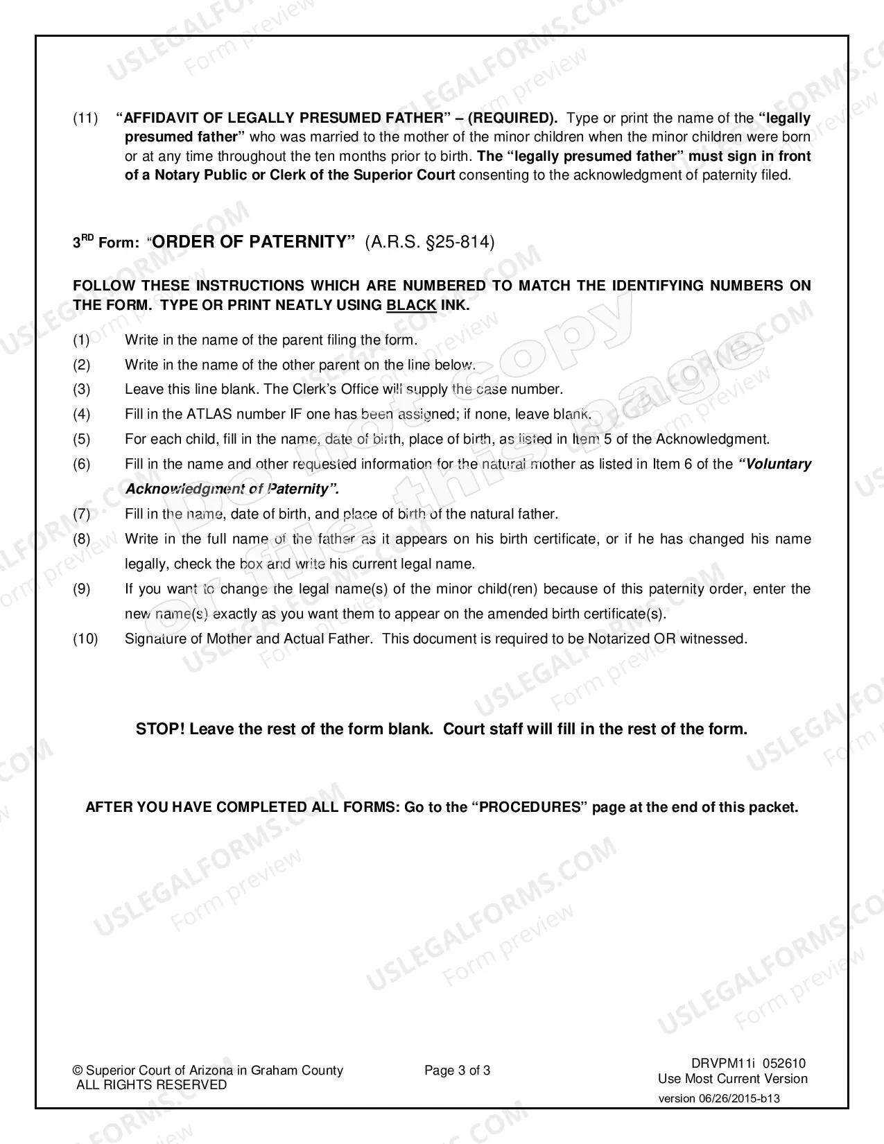 Preview Voluntary Paternity-Mom Married