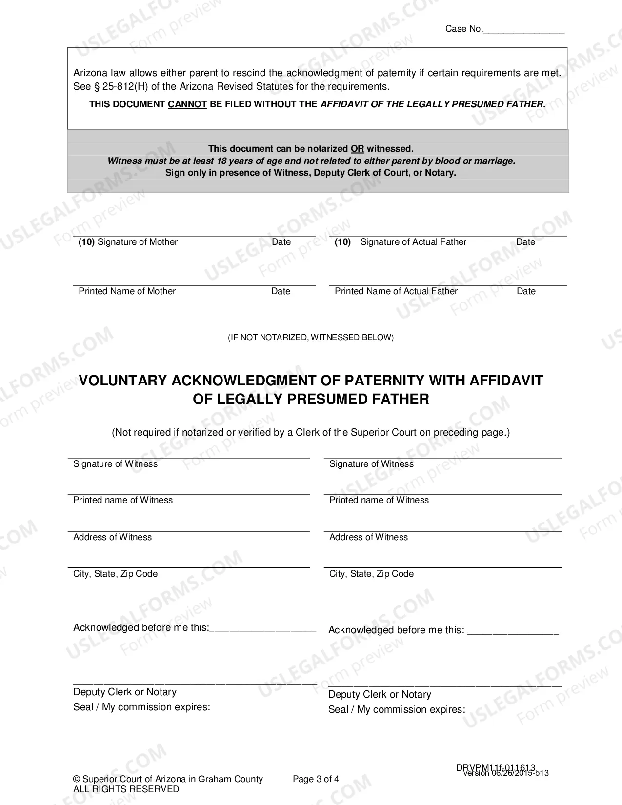 Preview Voluntary Paternity-Mom Married