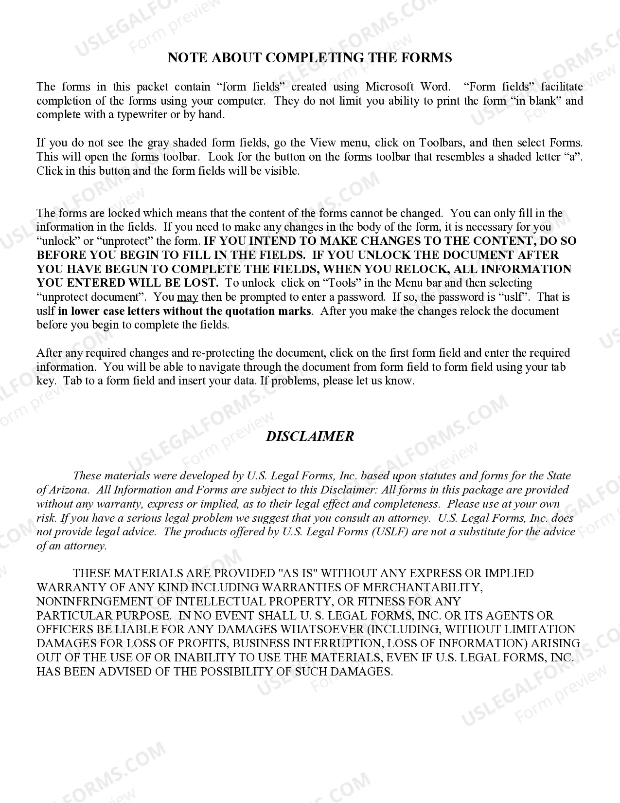 Preview Arizona Foreign Judgment Enrollment