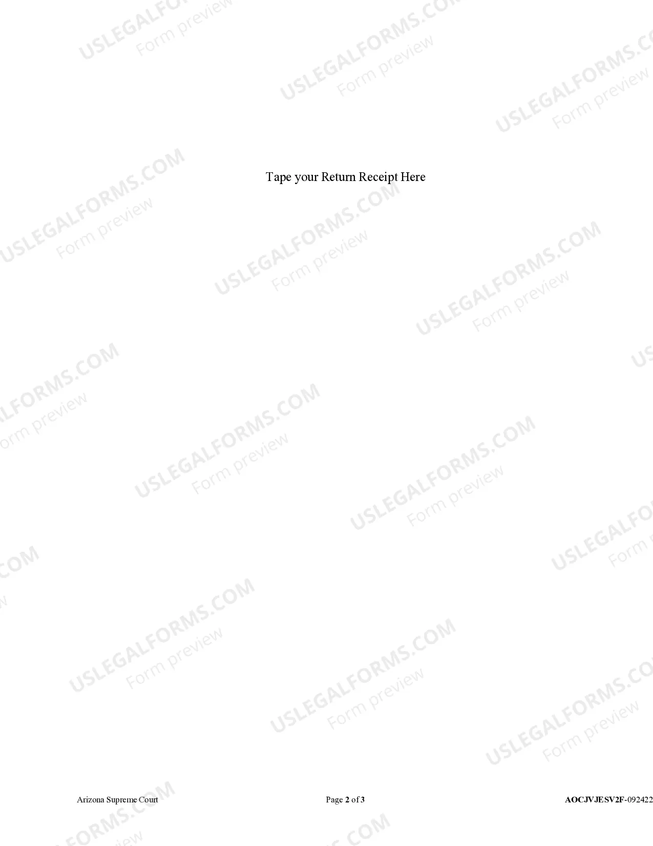 Preview Proof of Service