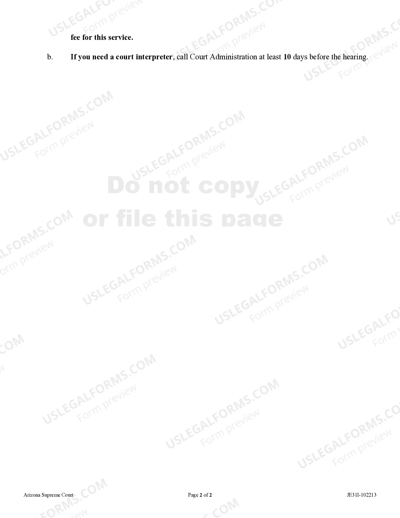 Preview Responding to a Petition for Emancipation - Information and Instructions