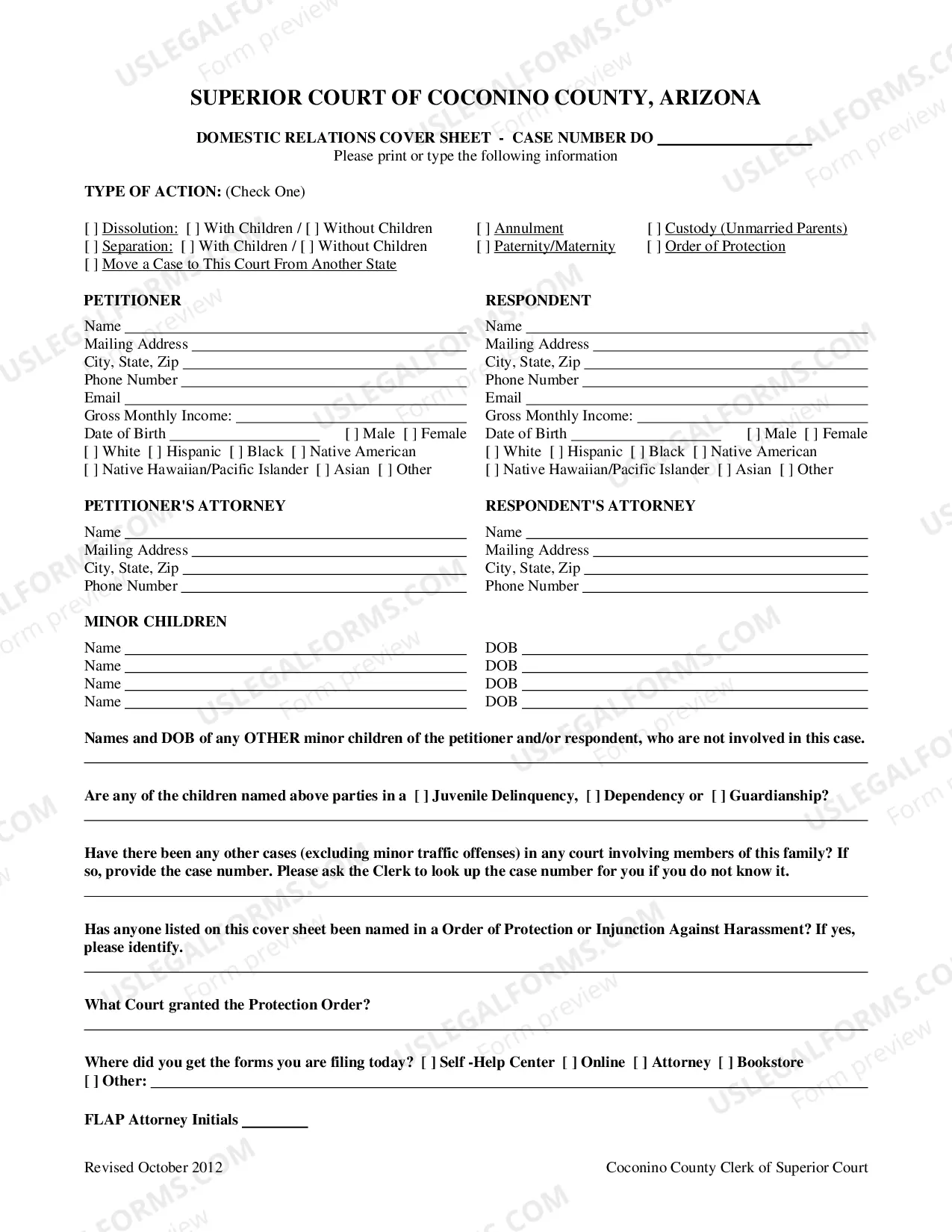 Preview Packet for Family Court Services