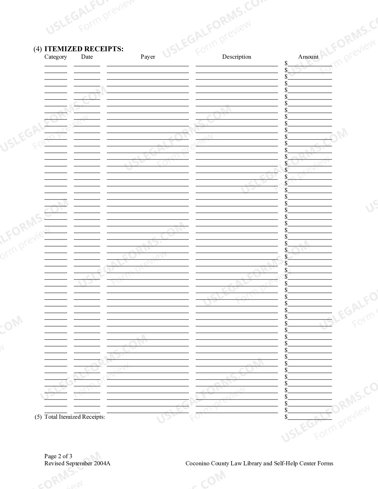 Preview Conservator Inventory and Accounting Package
