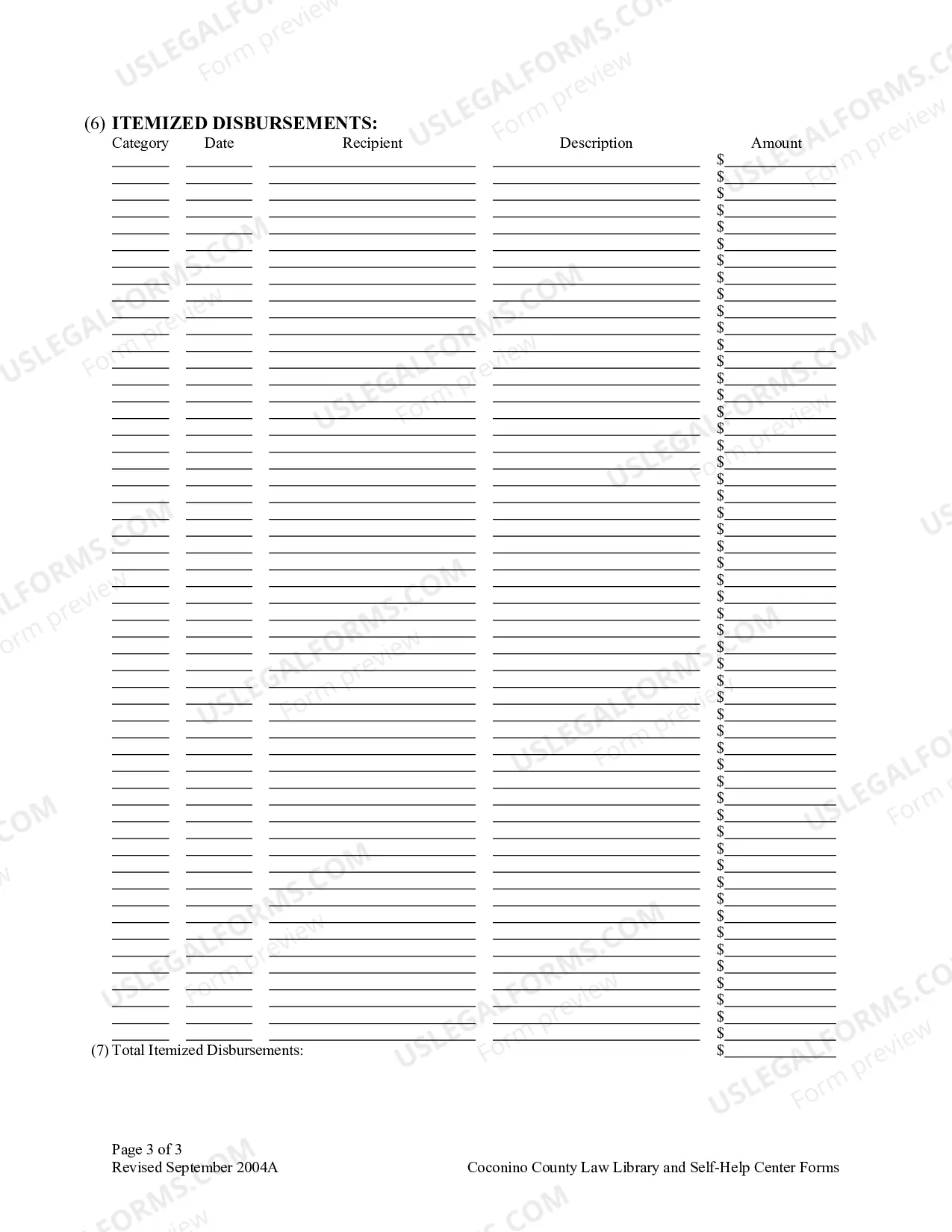 Preview Conservator Inventory and Accounting Package