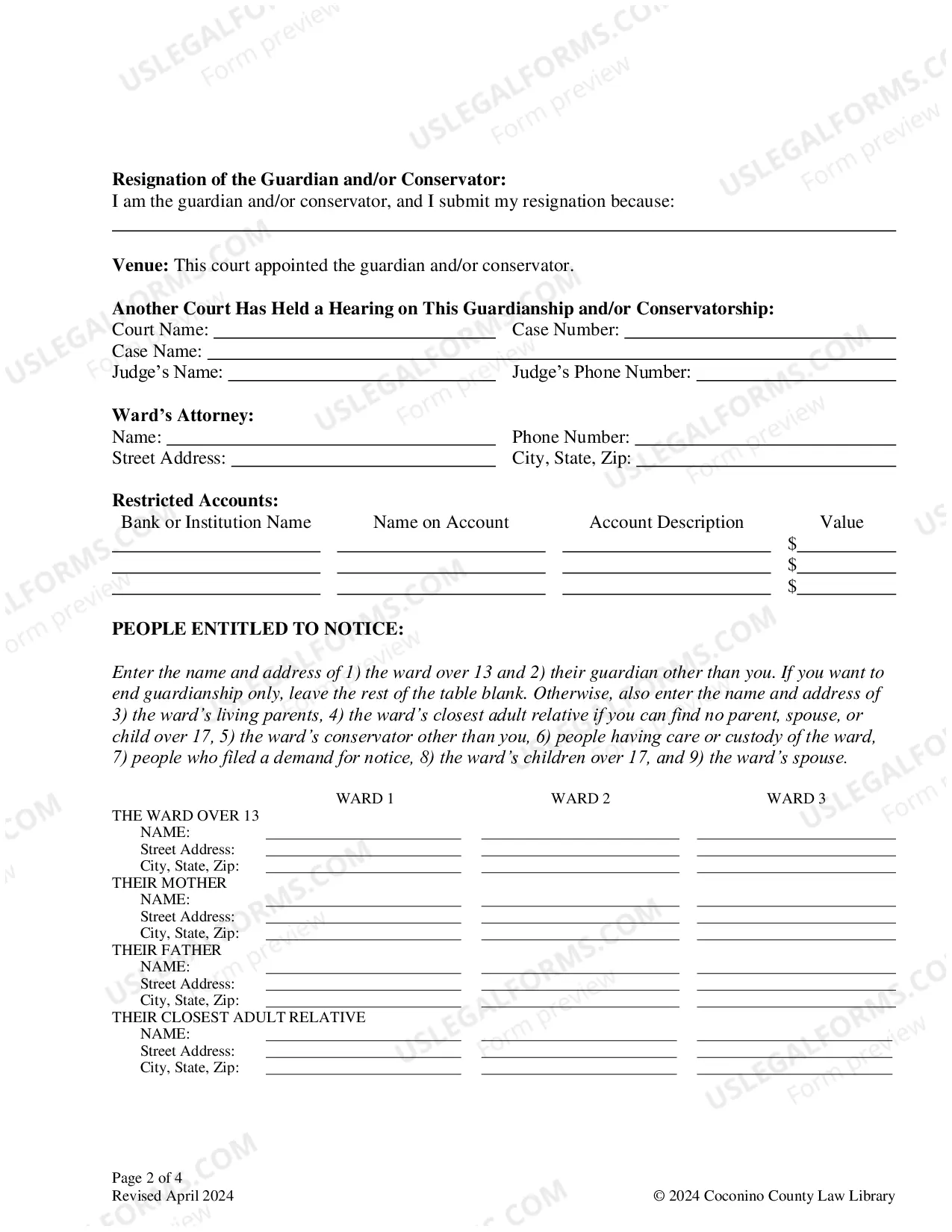Preview Order Regarding Discharge Of Guardian Conservator Both (Minor)