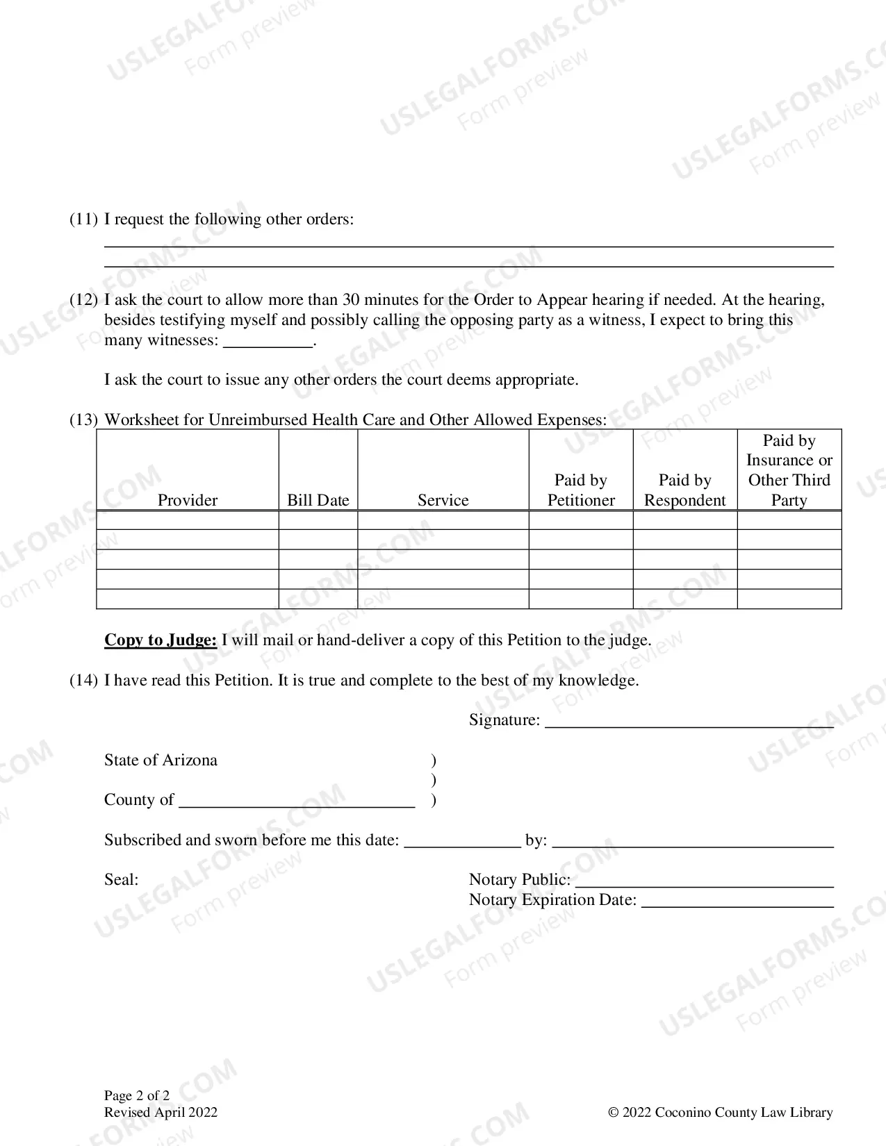 Preview Petition For Order To Appear On Enforcement Of Child Support-Spousal Maintenance