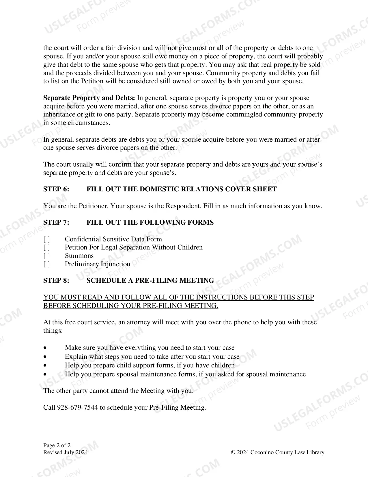 Preview Preliminary Injunction (Divorce Or Legal Separation)