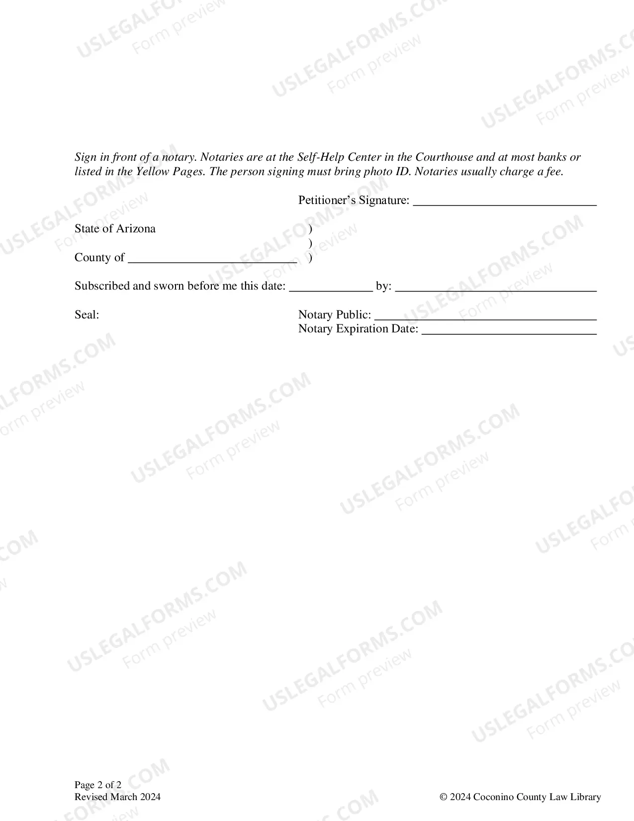 Preview Request For Default Hearing