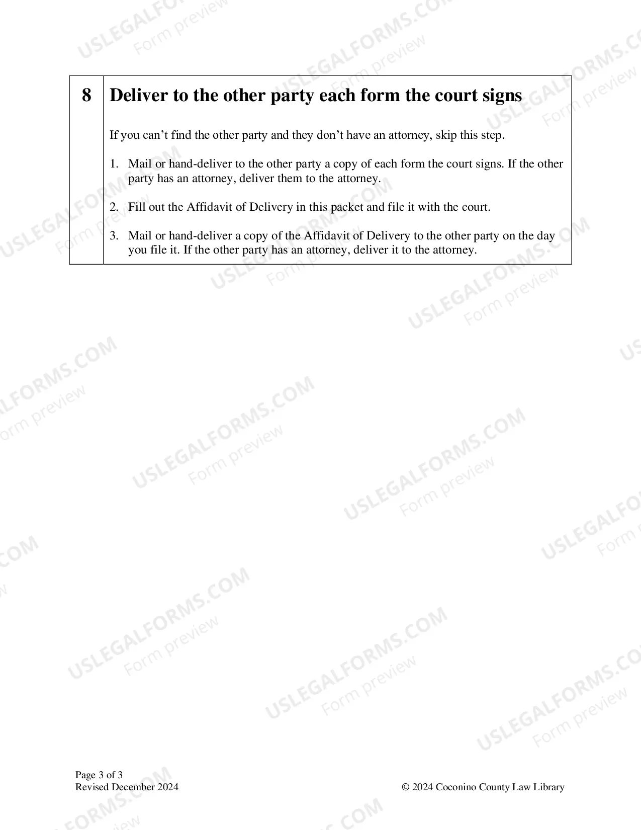 Preview Request For Order Granting Or Denying Custody Hearing