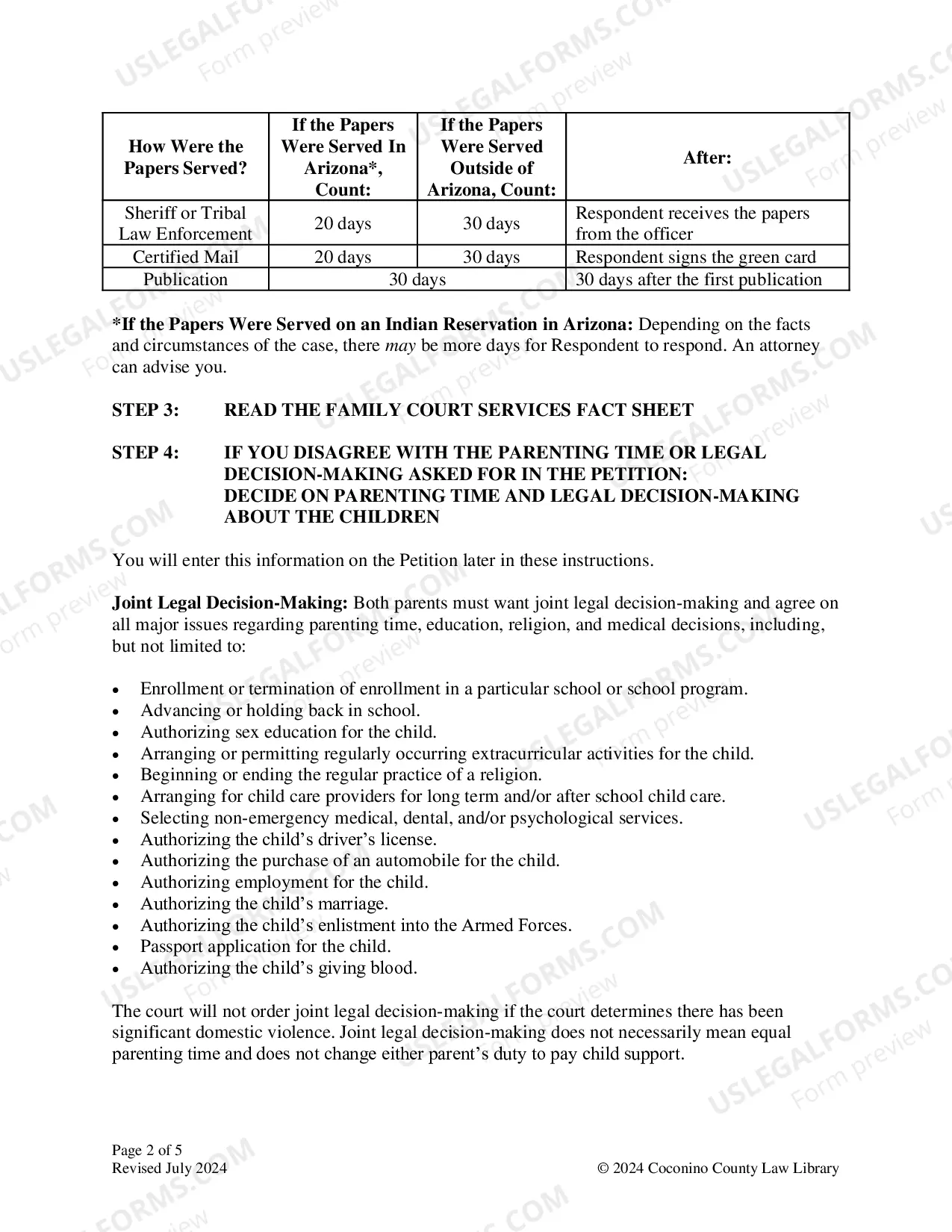 Preview Response To Petition For Divorce With Children