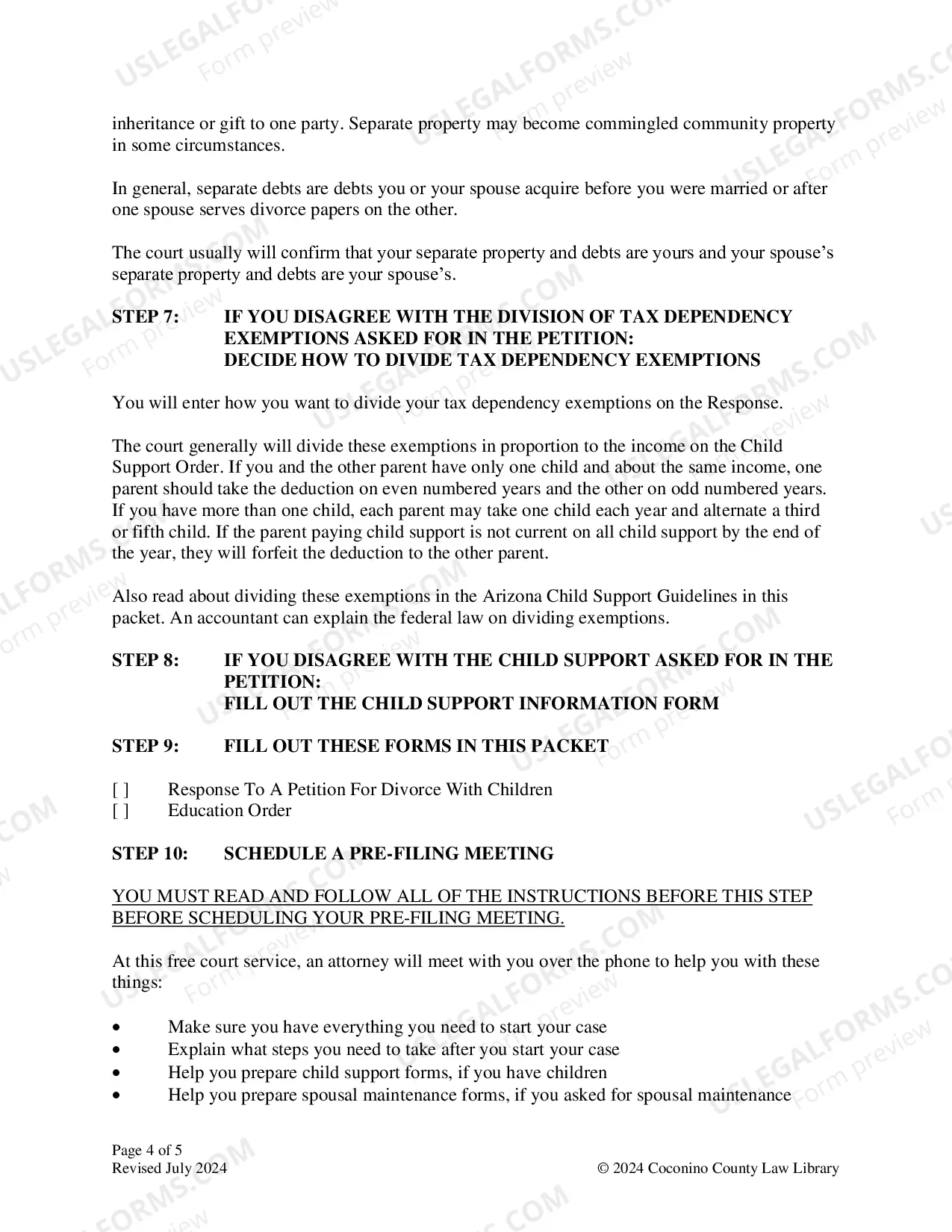 Preview Response To Petition For Divorce With Children
