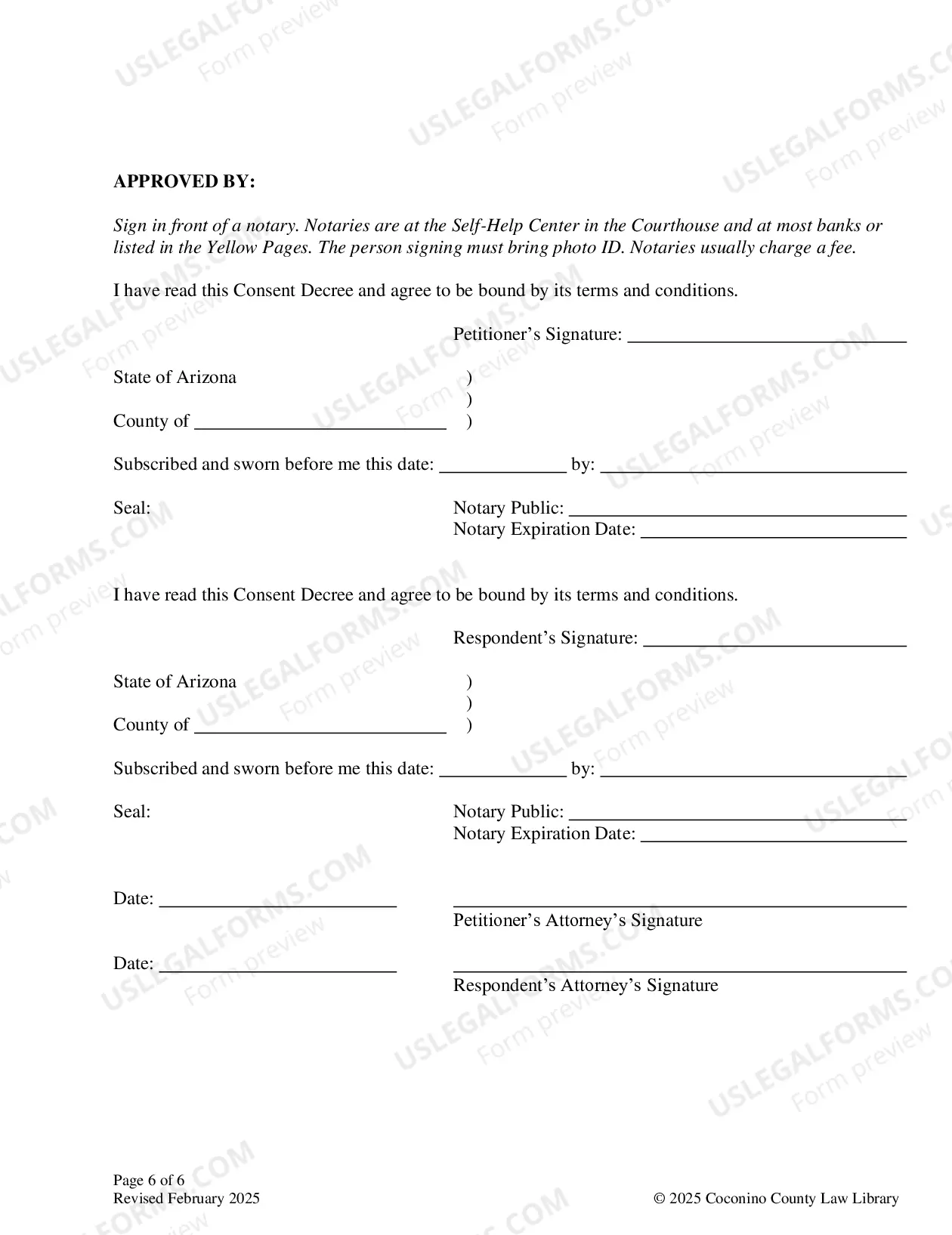 Preview Stipulation To Proceed By Consent Decree Of