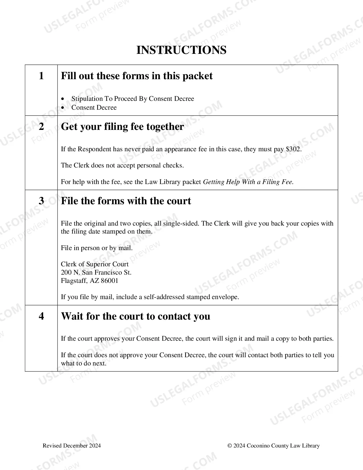 Preview Stipulation To Proceed By Consent Decree Of
