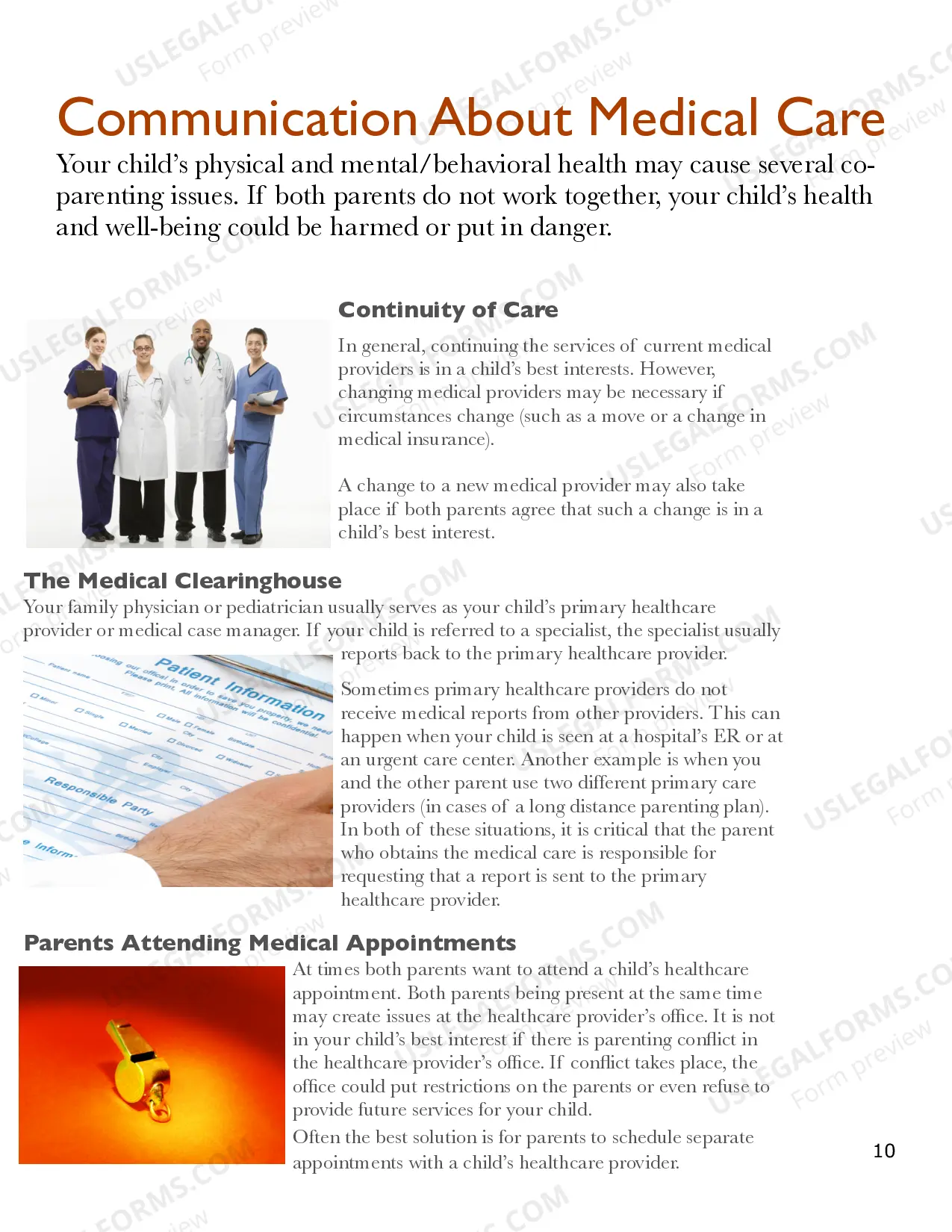 Preview Co-Parenting Communication Guide