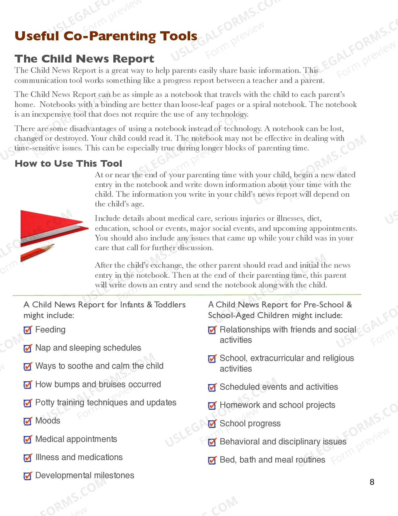 Preview Co-Parenting Communication Guide