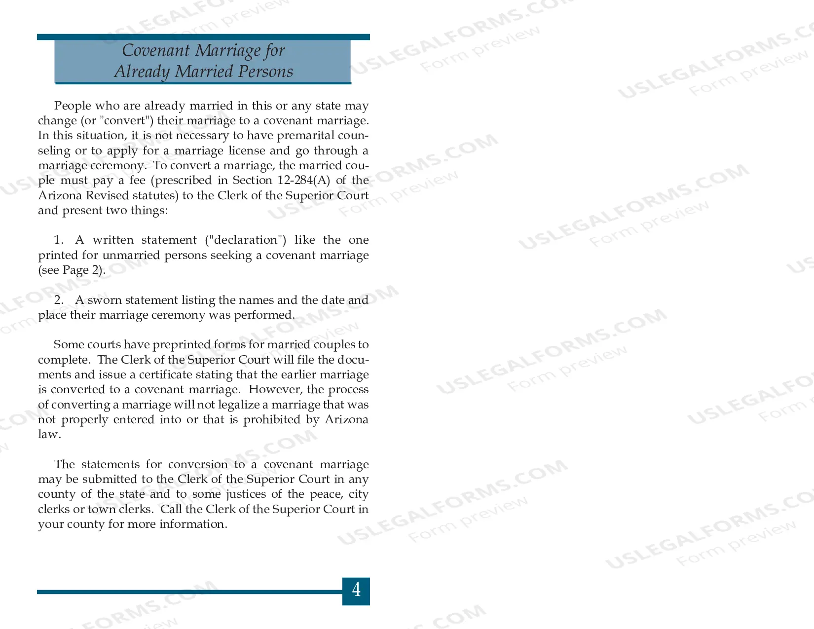 Preview Covenant Marriage: What Is It?