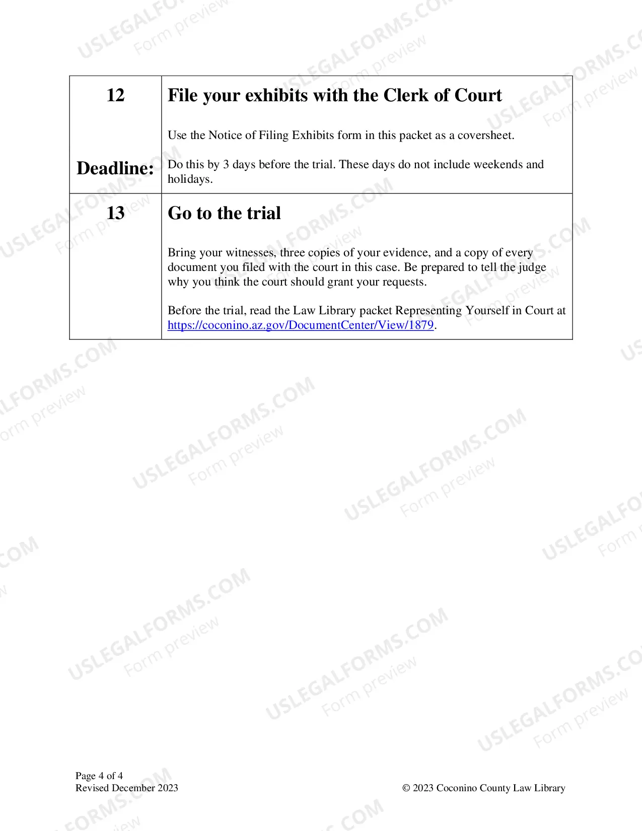 Preview Pre-Trial Statement: For Divorce or Legal Separation With Children