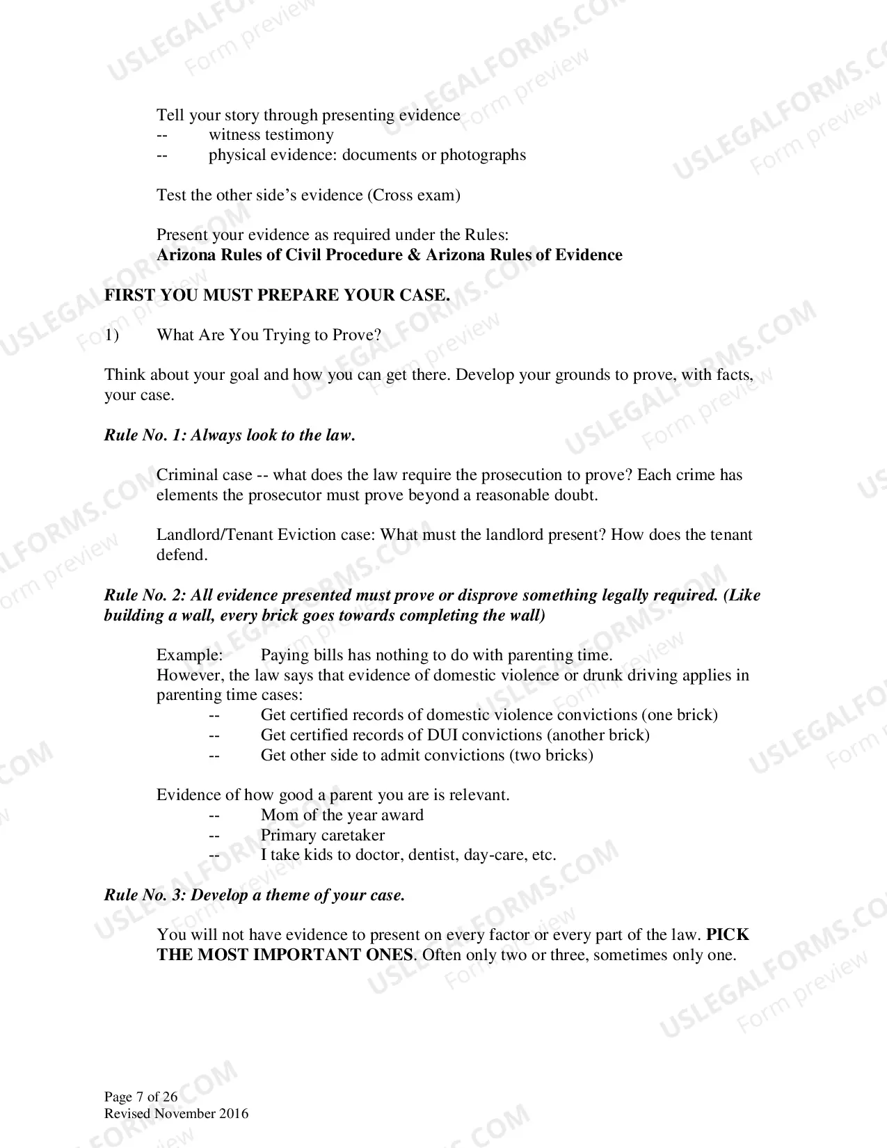 Preview Representing Yourself in Court