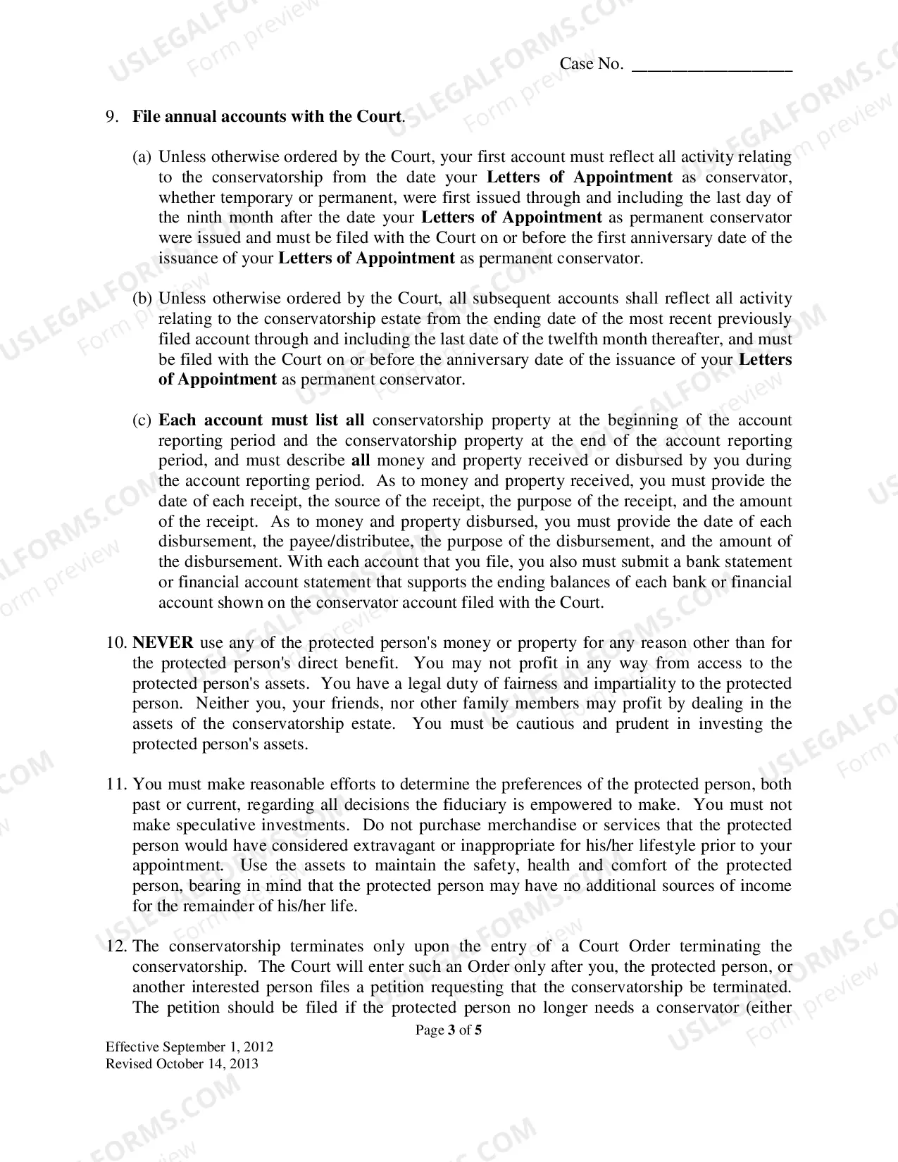 Preview Court Order Terminating