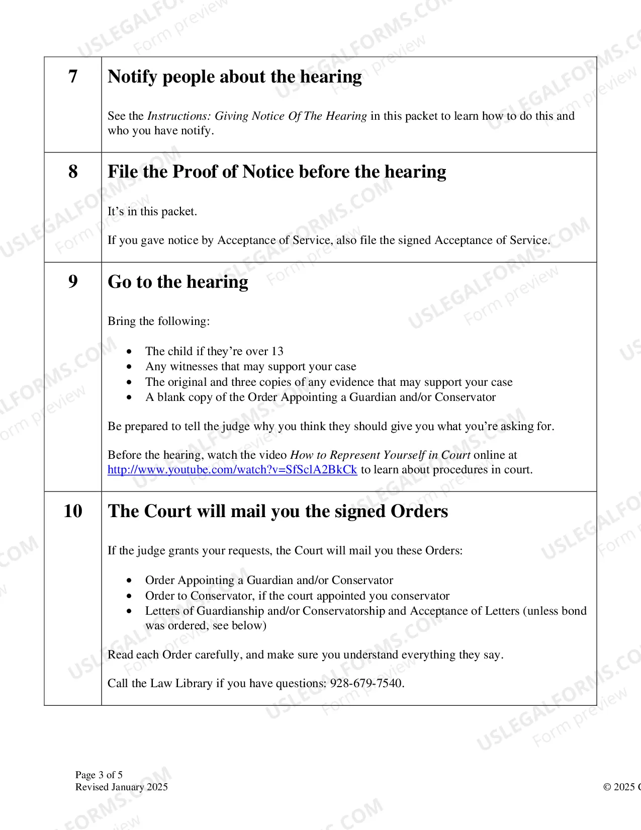 Preview Acceptance Of Service