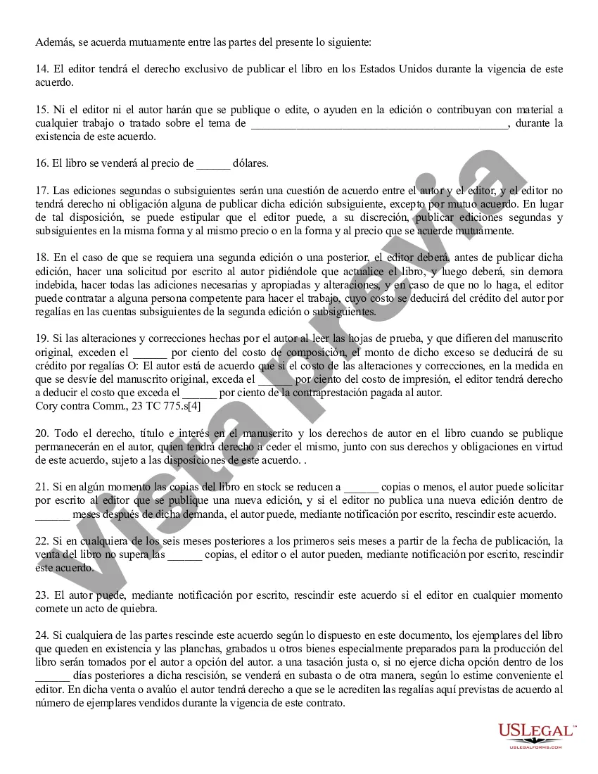 Preview Acuerdo entre editor y autor