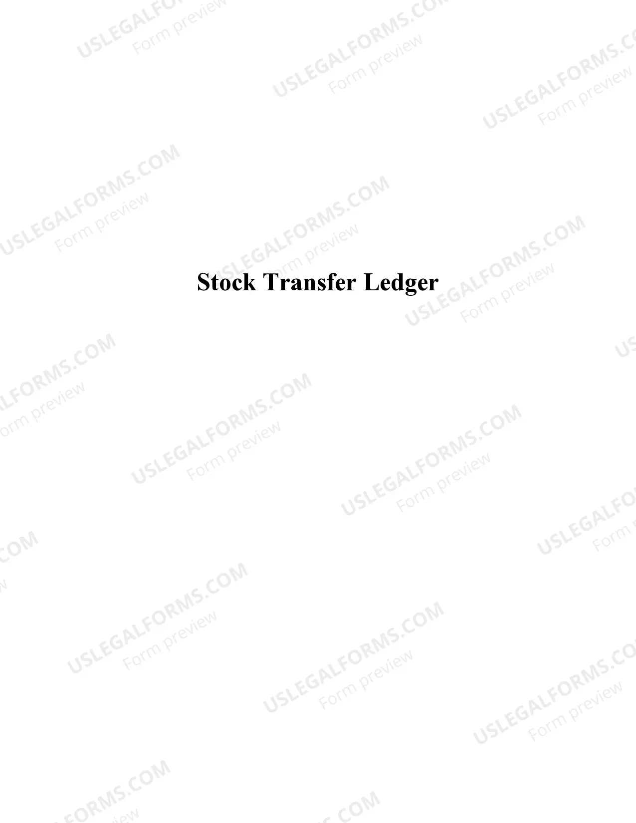 Preview Notices, Resolutions, Simple Stock Ledger and Certificate