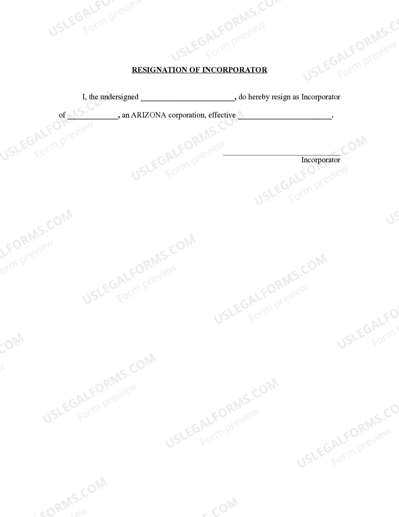 Preview Minutes for Organizational Meeting