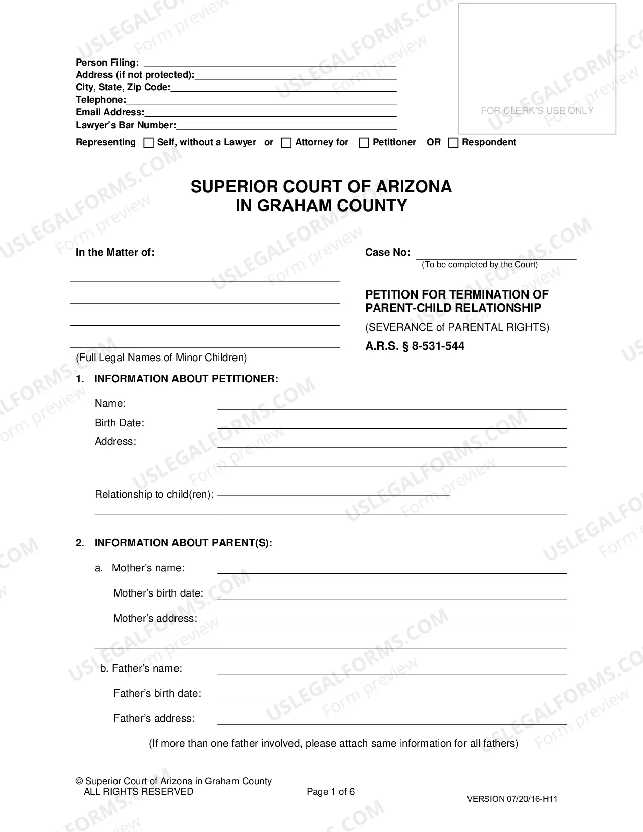 Preview Severance of Parental Rights