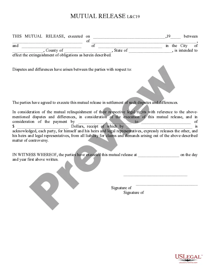 Preview Mutual Release