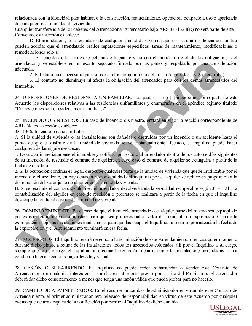Preview Arrendamiento Apto o Residencial