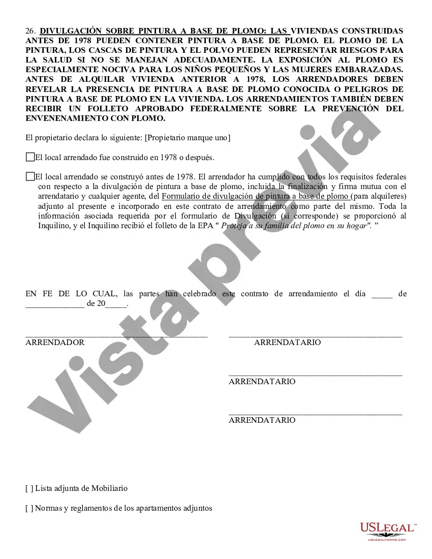Preview Arriendo Apartamento, Amueblado