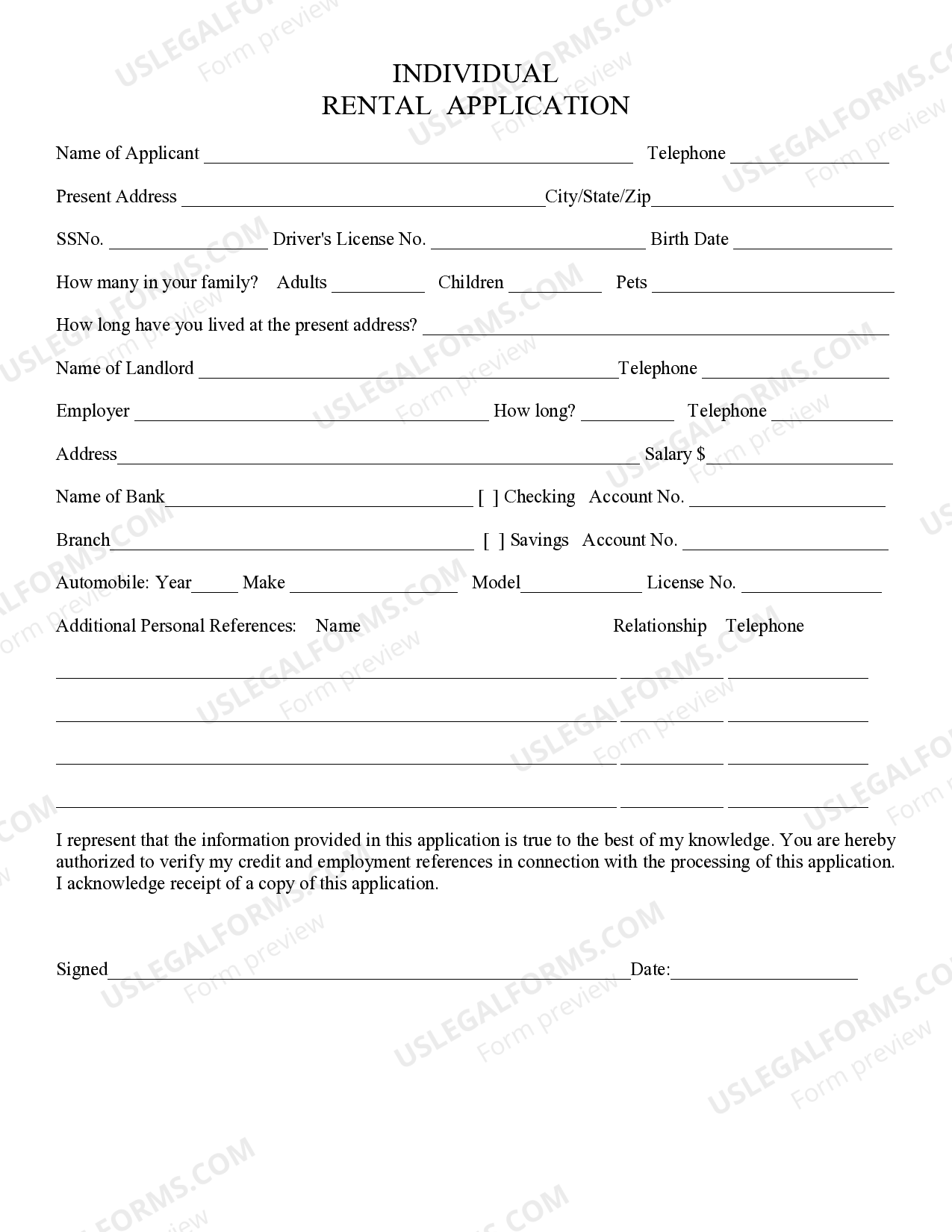 Maine Bill of Sale in Connection with Sale of Business by Individual or