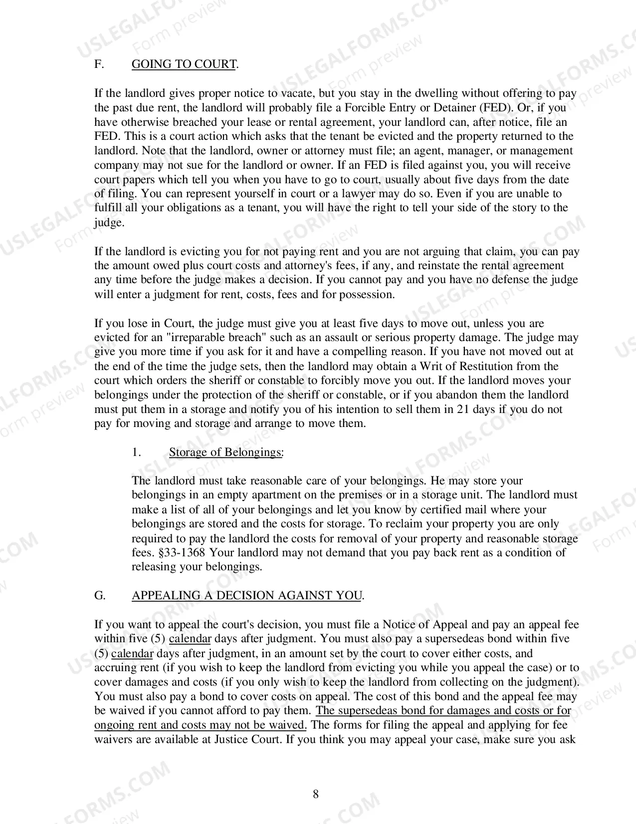Preview Tenant Rights and Responsibilities
