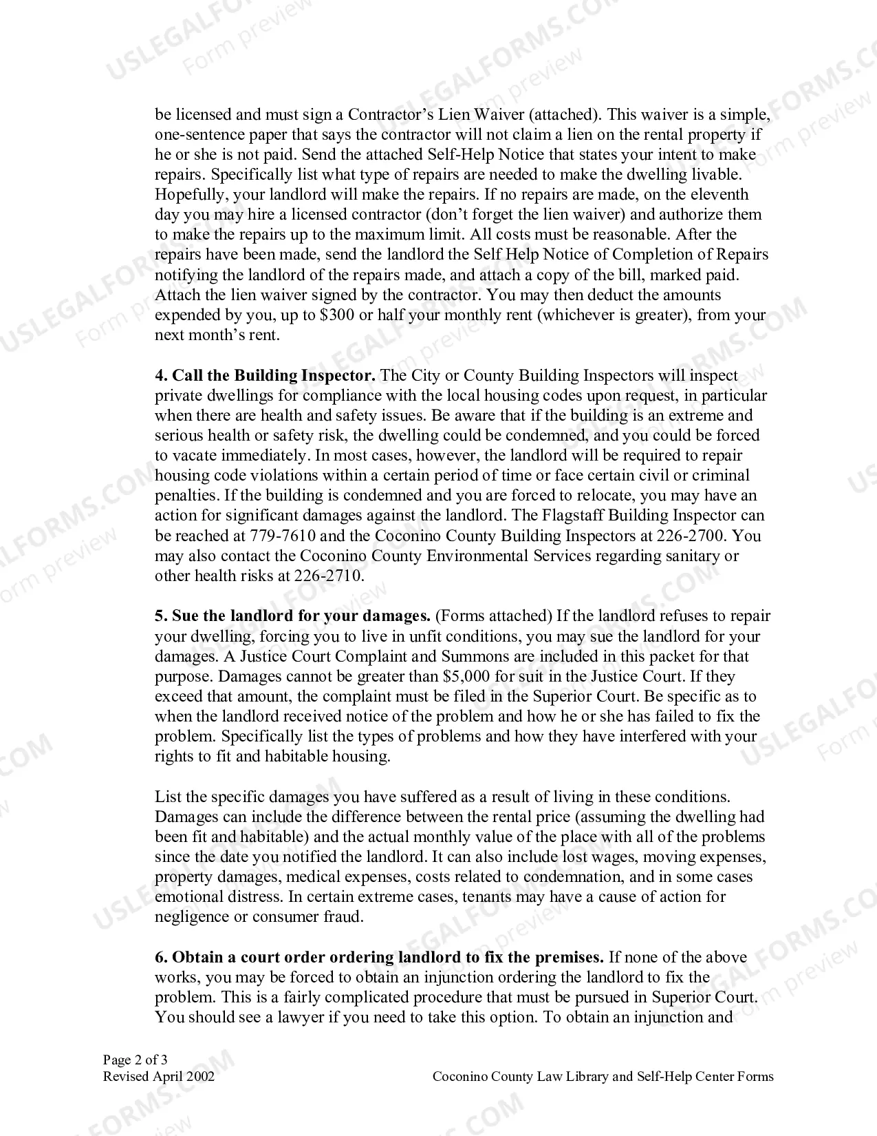 Preview Landlord Instructions