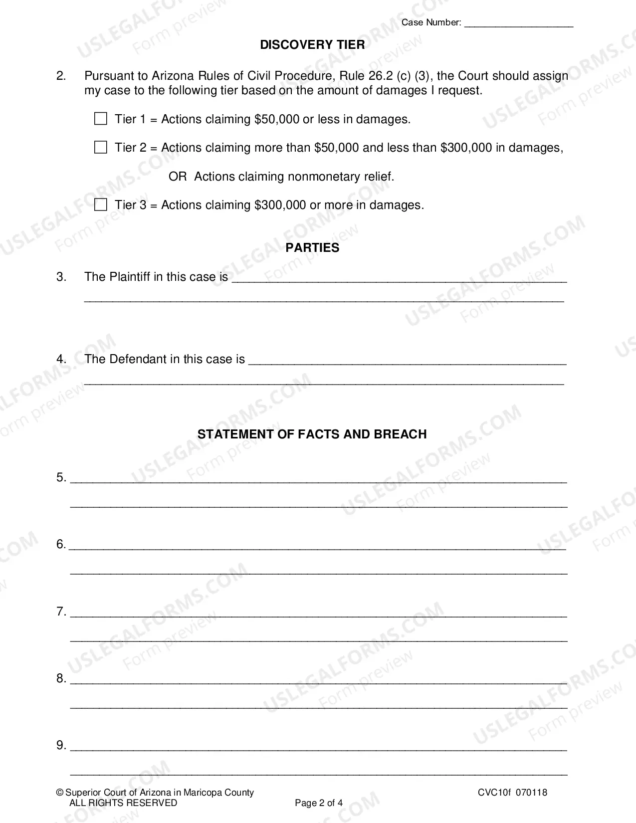 Preview Civil Complaint